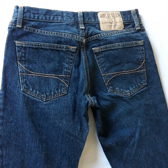 NWOT Hollister Blue Jeans 1922 Button Fly - Picture 4 of 5